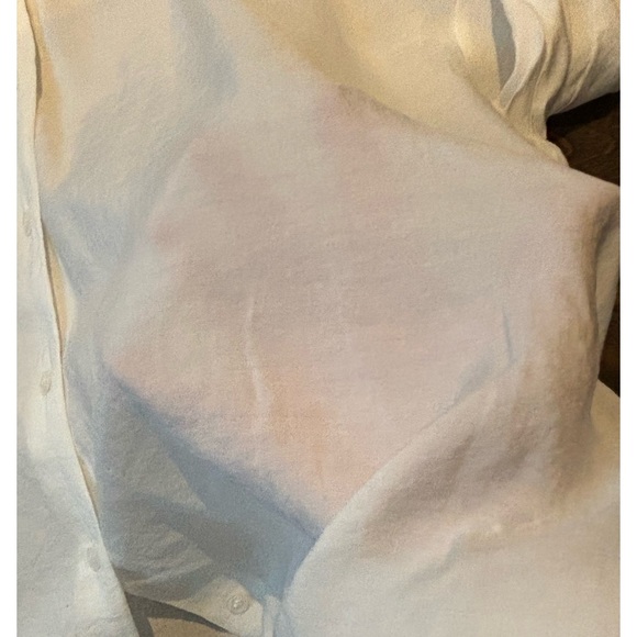 ZARA flowy Ecru oversized shirt - Picture 16 of 16